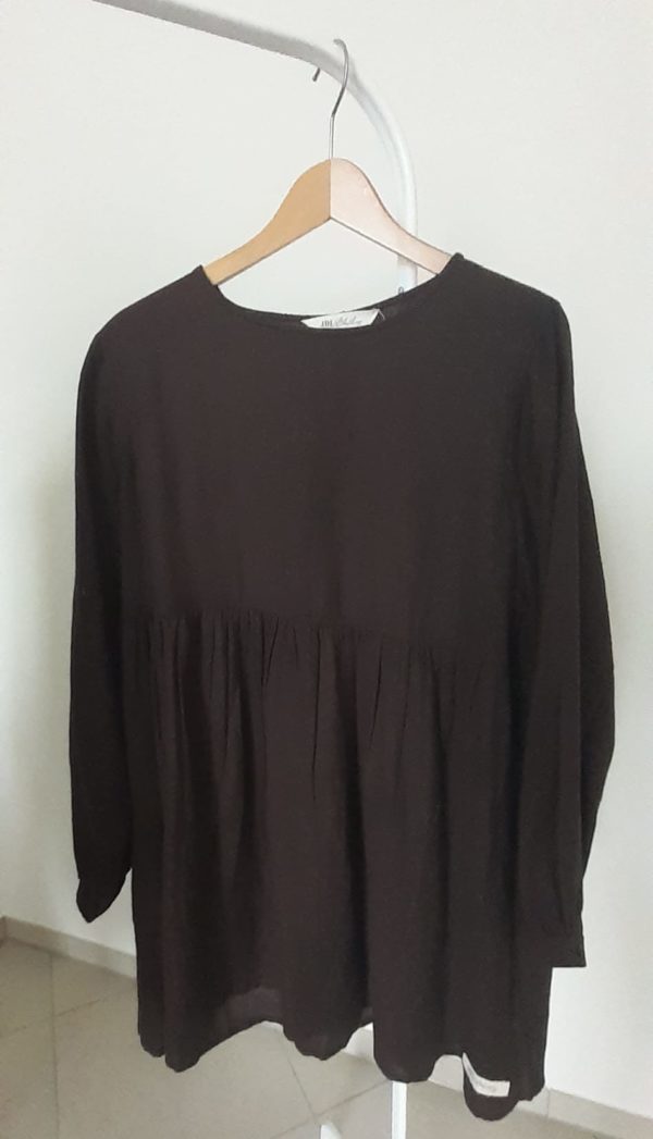 JDL Clothing - Tunika Dunkelbraun