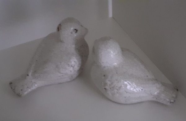 Shabby Chic - Deko Vogelpaar