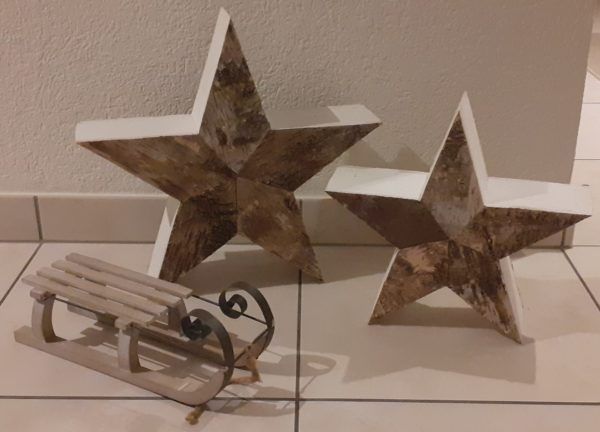 Shabby Chic - Weihnachtsdekoration Set