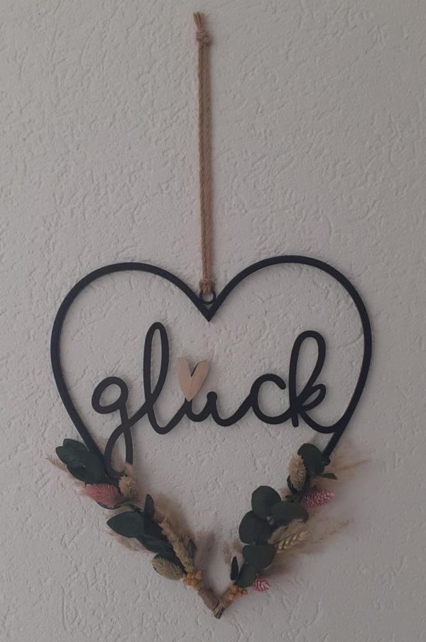 Accessoires - Trockenblumen Kranz